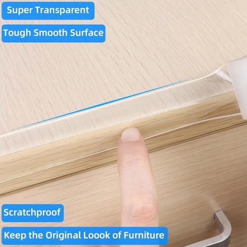 Clear Edge Protector Strip, 3 Pack x 1.18in x 9.84FT - Image 4