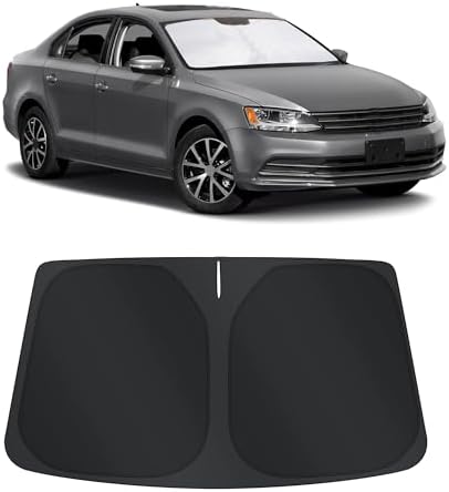TINGLU Sun Shade for Volkswagen VW Golf MK7 2013-2018 Accessories Windshield by TINGLU
