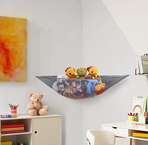Simple Houseware 2 Pack Stuffed Animal Toy Hammock Net - Image 6