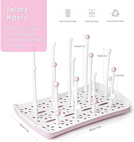 Termichy Baby Bottle Drying Rack: Space-Saving - Image 2