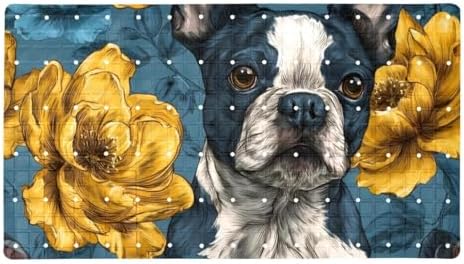 Non Slip Bathtub and Shower Mat 26.8x15.1 inch, Bath Mat by Anna+Cowper