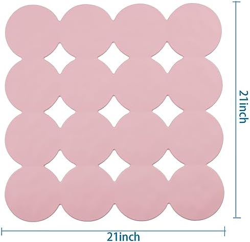 Webos Square Shower Mat Nonslip - Image 4