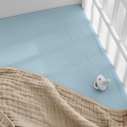 Comfy Cubs Muslin Bassinet Sheet - Image 5