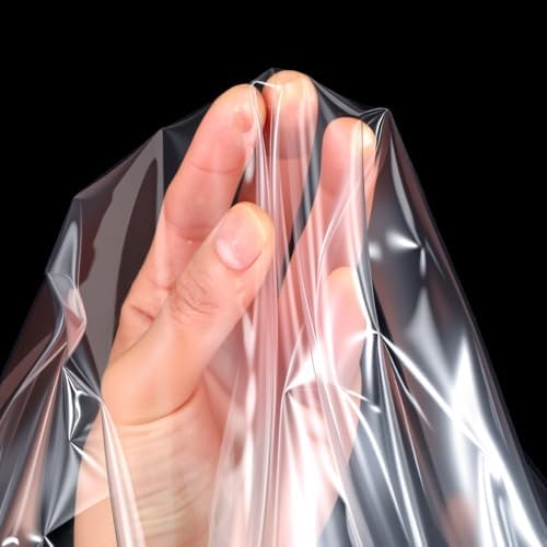 4 Pack Plastic Chair Covers for Dining Room, Dustproof Kitchen Chair Covers - Image 4