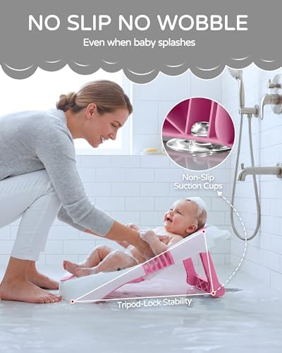 ISELECTOR Foldable Baby Bath Support - Image 4