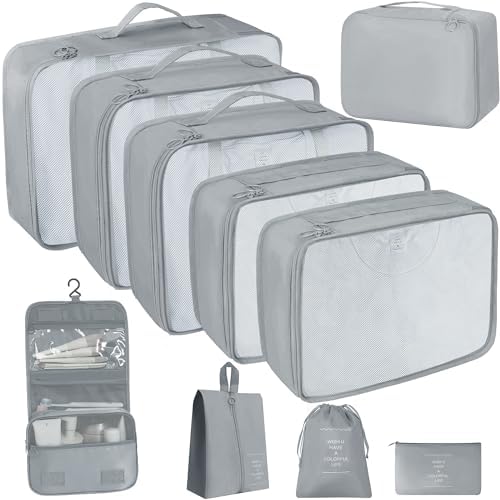 10 Pcs Set Packing Cubes by WelcometoLUCDNC