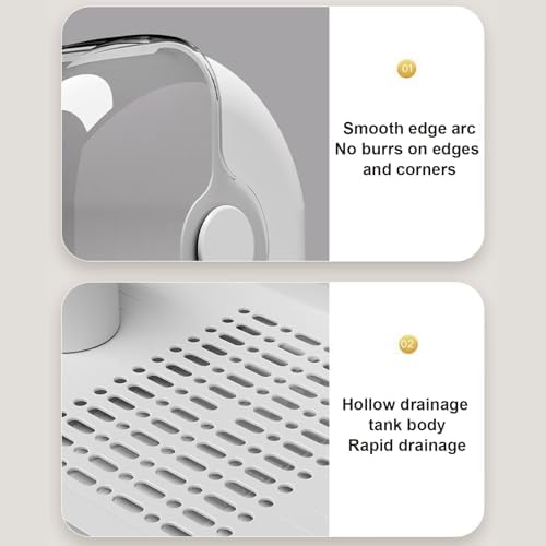 Baby Bottle Drying Rack with, Space Saving Storage Box - Image 7