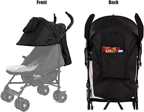 Summer Baby Strollers Awning Sunshade Pram Sun Shade Cover UPF50+ Sun Cover - Image 3