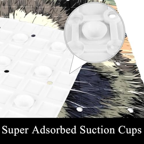 Non Slip Shower Mat Bathtub Mat 15.1x26.8 Inch, Quick Dry Bath Mat - Image 3