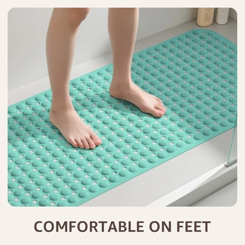 OTHWAY Bath Tub Shower Mat Non Slip, Bathtub Floor Liner Mats - Image 5