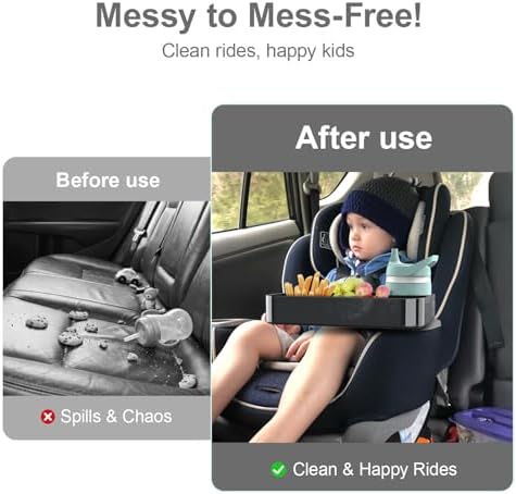Car Seat Tray for Kids Toddlers Travel - Image 4