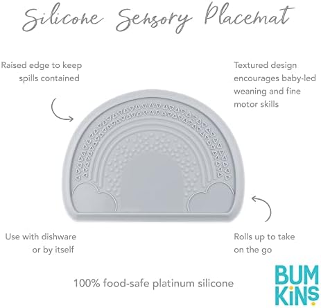 Bumkins Baby Silicone Sensory Placemat, - Image 5