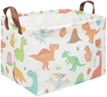 Rectangular Easter Dinosaur Basket, Waterproof kids toy storage box bedroom by FXOCSHE