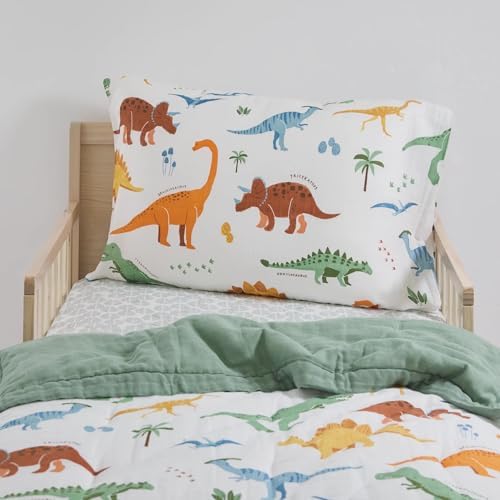 Little Unicorn Toddler Bedding 3-Piece Set | Includes Comforter, Crib Sheet & - Image 3