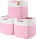 13 Inch Storage Cubes, 3 Pack Cube Storage Bins by Degeyoyo