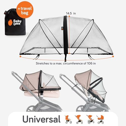 Baby Uma Baby Mosquito Net for Stroller - Image 5