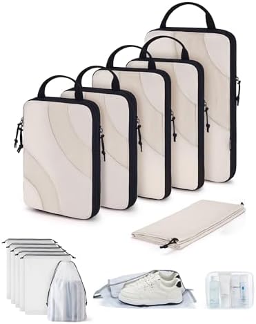 BAGSMART Compression Packing Cubes by BAGSMART