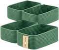 MiniArk Small Storage Baskets for Organizing | Closet Organizer Bins | Shelf by MiniArkStorageBasketsHome