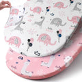 Stretch Fitted Bassinet Sheet Set BROLEX 2 Pack Cradle Sheets by BROLEX