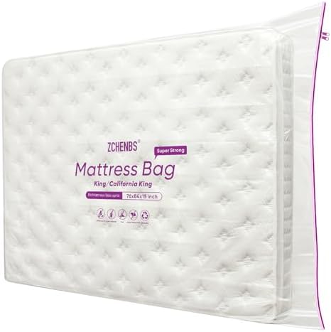 ZCHENBS® - King Mattress Bags for Moving, Waterproof Storage Bag by ZCHENBS