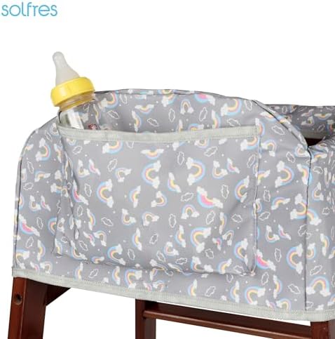 Dual-Belt Baby High Chair Cover, Upgrade Version, - Image 5