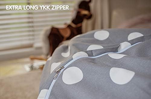 WEKAPO Stuffed Animal Storage Bean Bag Chair Cover - Image 4