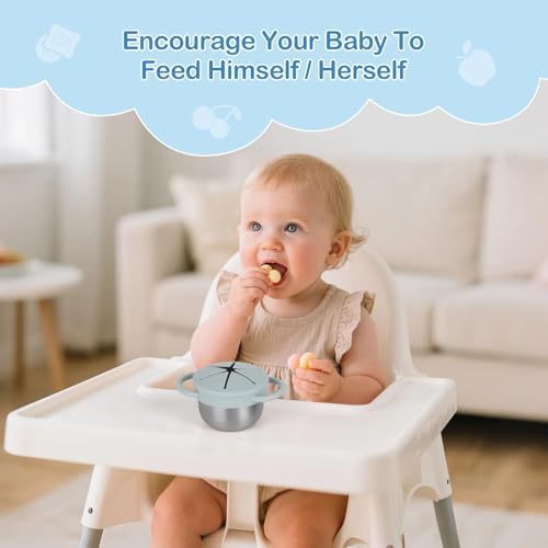 Daximo 2 Pack Snack Cups for Toddlers Spill Proof - Image 7