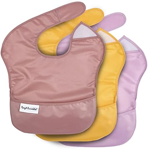 Tiny Twinkle Mess-Proof Baby Bibs by TinyTwinkle