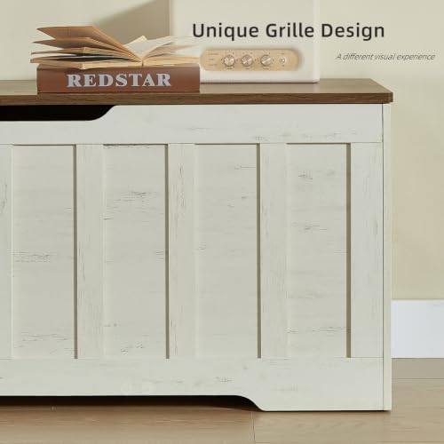 VANKILEY 47.2" Storage Chest Extra Large, Storage Bench. - Image 6