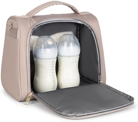 JuJuBe Insulated Bottle Bag, 3-Bottle Breastmilk Cooler - Image 4