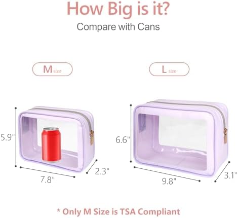 PACKISM Clear Makeup Bag Foldable - Image 4