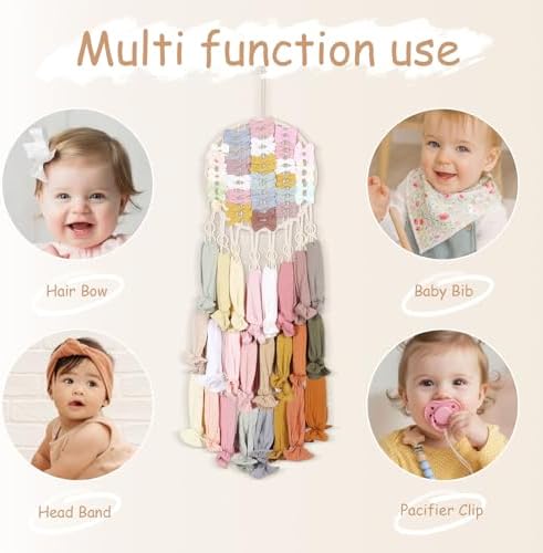 POVETIRE Headband Holder Hair Bows Organizer - Image 4