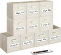 11 Inch Storage Cube, Storage bin Foldable Fabric Cube Storage Bins by Artsdi