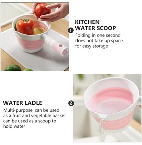 IMIKEYA Portable Water Dipper Kitchen Water Spoon Foldable Large Capacity Easy - Image 5
