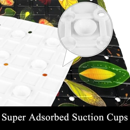 Non Slip Shower Mat Bathtub Mat 15.1x26.8 Inch, Quick Dry Bath Mat - Image 3