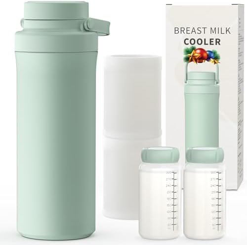 Xaproo 22oz Breast Milk Cooler Bottle, 24H Ice-Free Cooling by FreshMilkWarmHeartXaprooCares