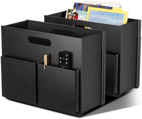 ABC life 2 PACK Magazine Basket Holder by ABClife