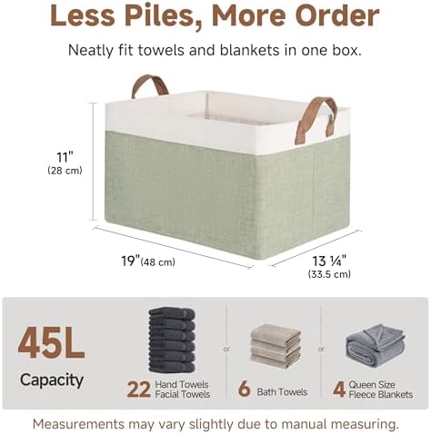 StorageWorks Closet Storage Bins, Extra Large - Image 6
