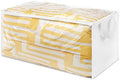Whitmor 50L Foldable Clear Underbed Storage Bags, Thick Vinyl Closet Organizer by Whitmor
