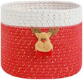 Christmas Baskets Cotton Rope Baskets by INough