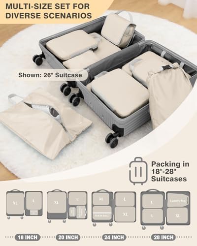 Gonex 10-Piece Compression Packing Cubes - Image 6