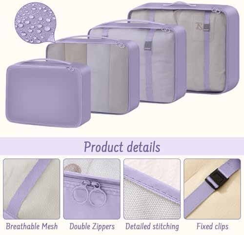 9 Set Packing Cubes for Travel Essentials - Image 6