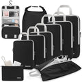 Gonex 10-Piece Compression Packing Cubes by Gonex