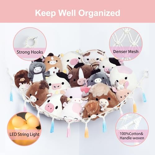 Stuffed Animal Storage Hammock Toy Net - Image 5