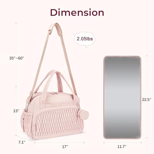 Telena Tote Diaper Bags, Travel Crossbody Large Capacity Hospital Bag - Image 3