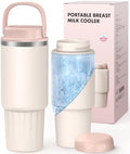 Hibobi 13oz Portable Breastmilk Cooler, Fit Car Cup Holder, 24H Cooling by Hibobi