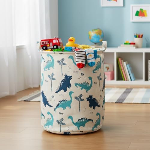 MAIZMZ Kids Hamper Storage Bins Organizer Toy Box Laundry Basket Large Canvas - Image 2