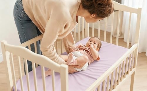 4 Pack Bassinet Sheets, Compatible - Image 6