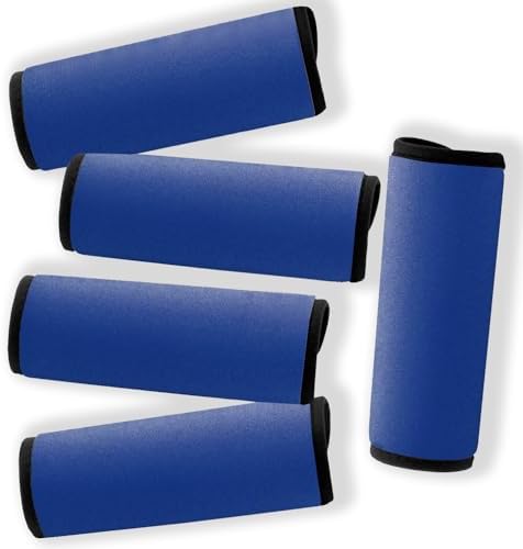 Neoprene Luggage Handle Wraps for Traveling Bright Color Luggage by GOWRAPS