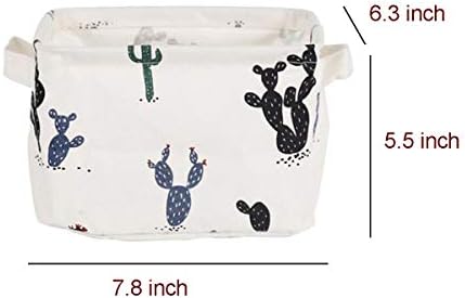 KRLIFCSL Storage Bins Foldable Cactus Storage Basket - Image 2